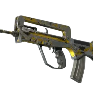 FAMAS | Neural Net (Battle-Scarred)