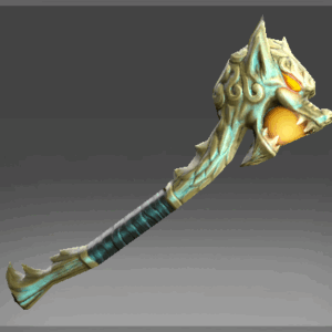 Inscribed Eki Bukaw Wand