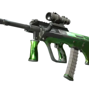 AUG | Carved Jade (Field-Tested)