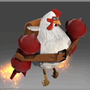 Autographed Cluckles the Brave