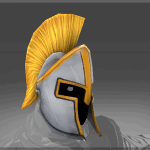 Autographed Commander's Helm of the Flameguard