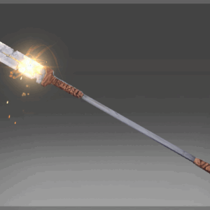 Autographed Lance of the Sunwarrior