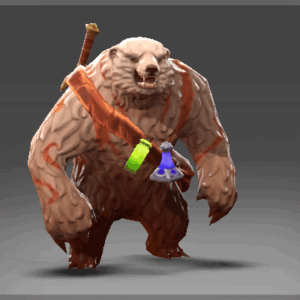 Autographed Virtus Werebear