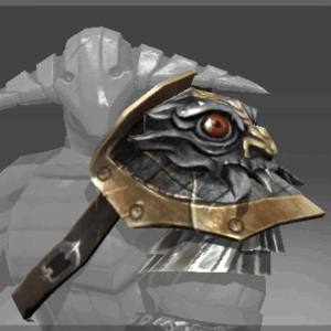 Cursed Pauldron of The Iron Drakken