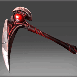 Cursed Red Mist Reaper's Scythe