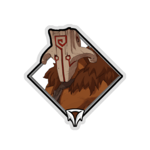Glitter Crownfall Sticker - Juggernaut
