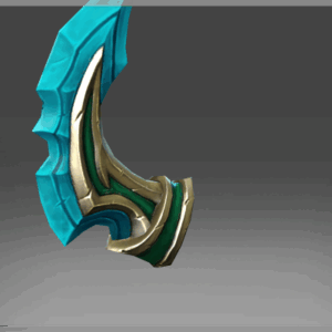 Inscribed Horn of the Azurite Warden