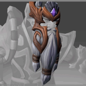 Inscribed Mane of the War-Burrow Ravager