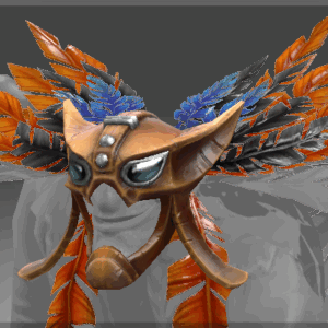 Inscribed Mask of the Marauding Pyro