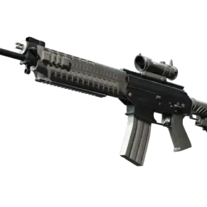 SG 553 | Damascus Steel (Battle-Scarred)