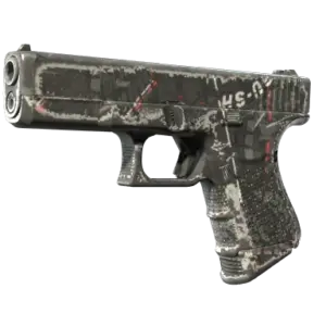 Souvenir Glock-18 | Red Tire (Well-Worn)