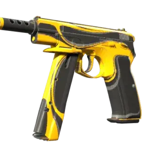 StatTrak™ CZ75-Auto | Yellow Jacket (Minimal Wear)