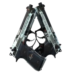 StatTrak™ Dual Berettas | Dezastre (Minimal Wear)