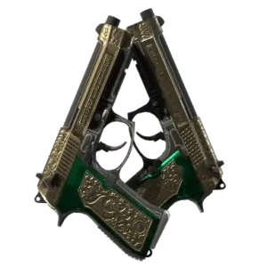 StatTrak™ Dual Berettas | Royal Consorts (Factory New)