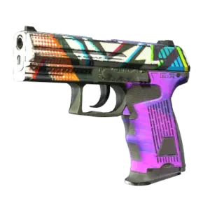 StatTrak™ P2000 | Wicked Sick (Well-Worn)