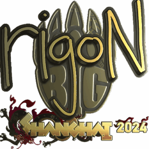 Sticker | rigoN (Gold) | Shanghai 2024