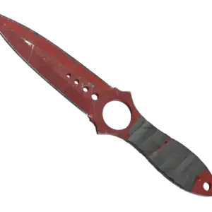 ★ Skeleton Knife | Crimson Web (Battle-Scarred)