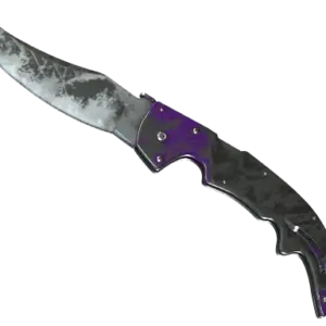 ★ StatTrak™ Falchion Knife | Ultraviolet (Battle-Scarred)