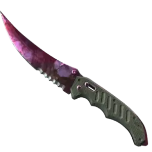 ★ StatTrak™ Flip Knife | Doppler Phase 2 (Minimal Wear)