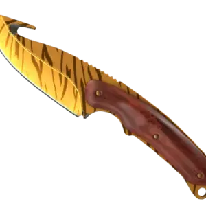 ★ StatTrak™ Gut Knife | Tiger Tooth (Minimal Wear)