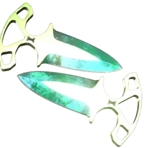 ★ StatTrak™ Shadow Daggers | Gamma Doppler Phase 2 (Factory New)
