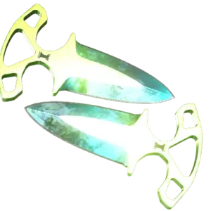 ★ StatTrak™ Shadow Daggers | Gamma Doppler Phase 4 (Factory New)