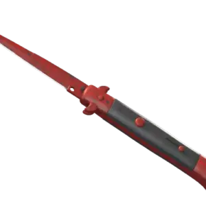 ★ StatTrak™ Stiletto Knife | Crimson Web (Minimal Wear)