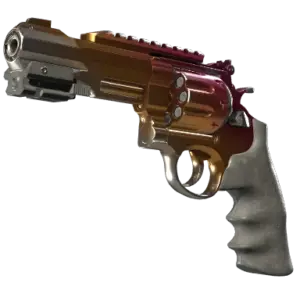 StatTrak™ R8 Revolver | Fade (Well-Worn)