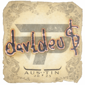 Sticker | dav1deuS | Austin 2025