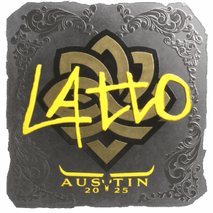 Sticker | latto (Foil) | Austin 2025
