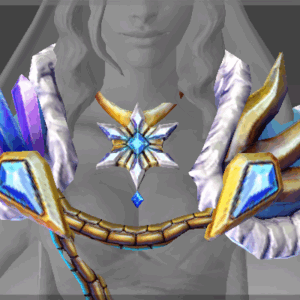 Autographed Mantle of the Crystalline Queen