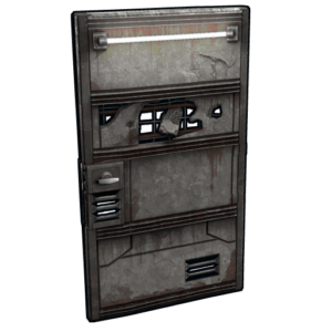Brutalist Sheet Metal Door