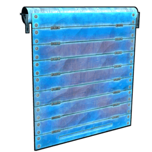 Ice Garage Door