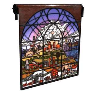 Monuments Glass Garage Door