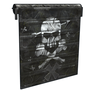 Pirate Garage Door