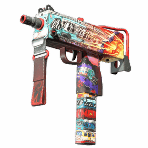 Souvenir MAC-10 | Derailment (Minimal Wear)