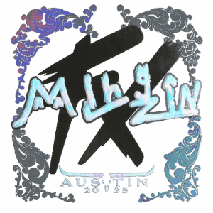 Sticker | mlhzin (Holo) | Austin 2025