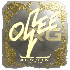 Sticker | oSee (Gold) | Austin 2025
