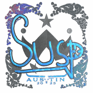Sticker | susp (Holo) | Austin 2025