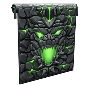 Toxic Dragon Garage Door