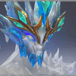Unusual Crystalline Crown - Head