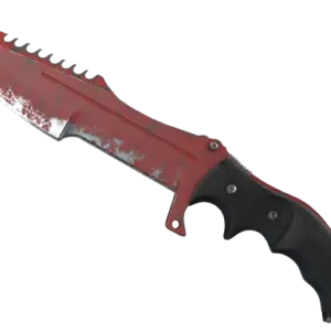 ★ StatTrak™ Huntsman Knife | Crimson Web (Well-Worn)