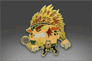 Genuine Pin: Bristleback
