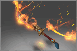 Inscribed Sword of the Smoldering Sage