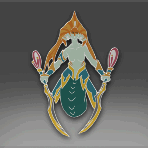 Genuine Classic Pin: Naga Siren