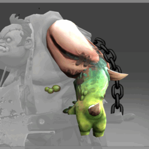 Inscribed Shoulder of the Nurgle Champion