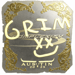 Sticker | Grim (Gold) | Austin 2025