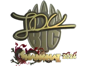 Sticker | JDC (Gold) | Shanghai 2024
