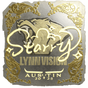Sticker | Starry (Gold) | Austin 2025