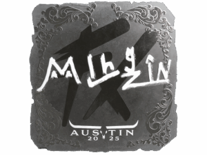 Sticker | mlhzin (Foil) | Austin 2025